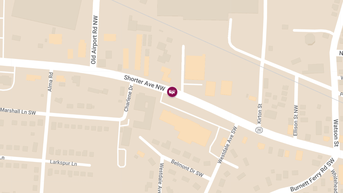 Two-Vehicle Accident at Shorter Ave near Zaxby’s and Lowe’s