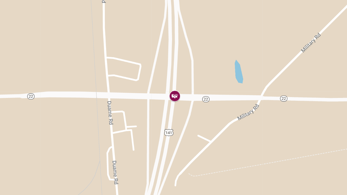 Two-Vehicle Accident on Hwy 22/141 Causes injuries