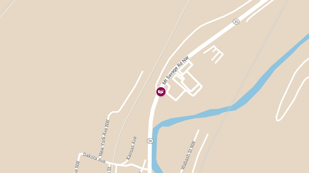 Two-Vehicle Accident with Entrapment on Mount Savage Rd
