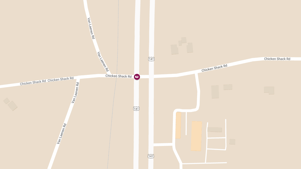 Two-Vehicle Accident with Injuries at 141/Chicken Shack Rd