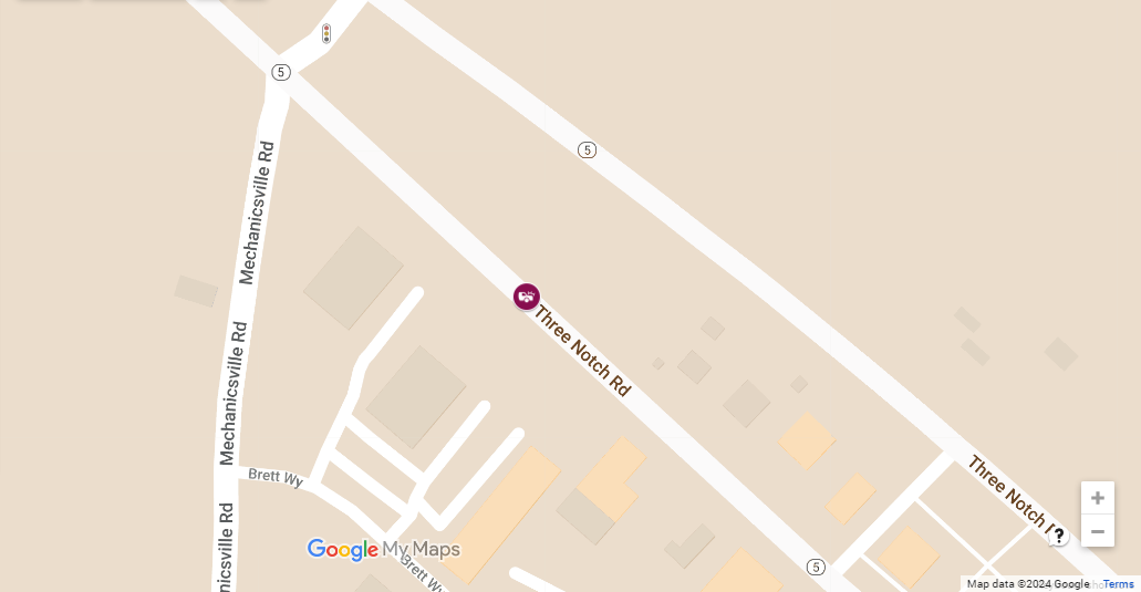 Two Vehicle Accident with Injuries at 28270 Three Notch Rd