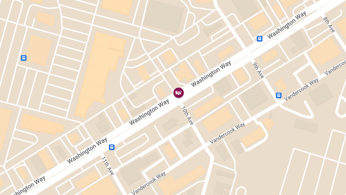 Two-Vehicle Collision at 1000 Block Washington Way