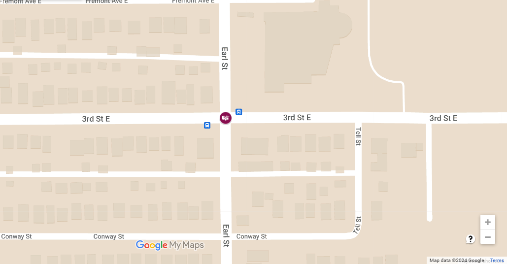 Two-Vehicle Collision at 3rd St E and Earl St