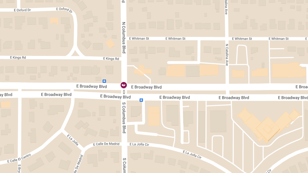 Two-Vehicle Collision at Broadway and Columbus