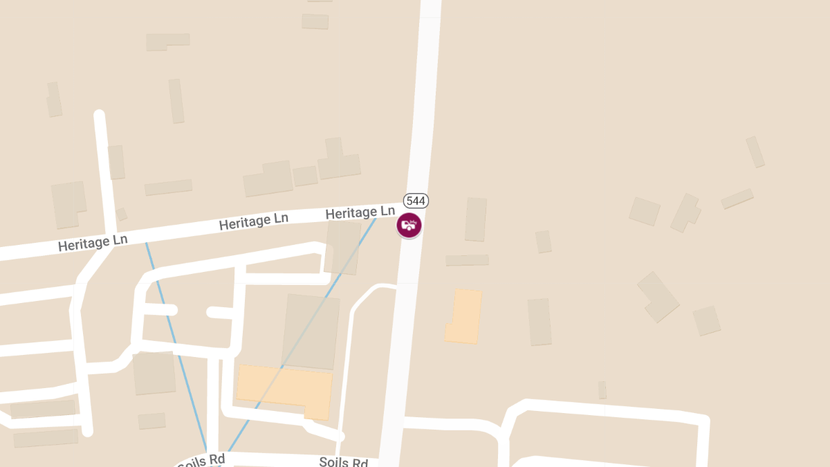 Two-Vehicle Crash Involving Motorcycle at Highway 544 and Hoffman Park Drive