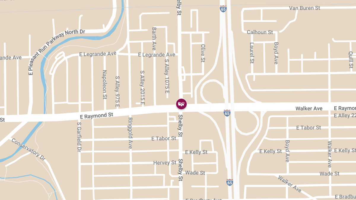 Two-Vehicle Crash Involving Serious Bodily Injury at Raymond and Shelby