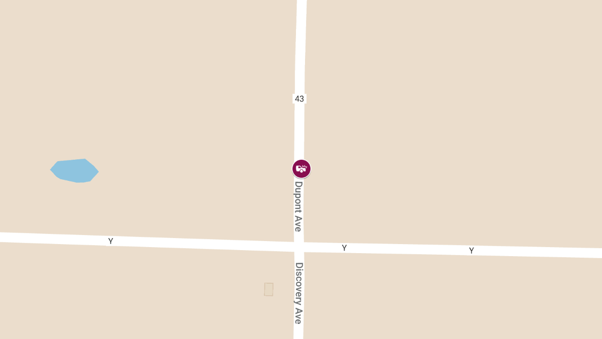 Two-Vehicle Crash on Dupont Ave East of Greensburg