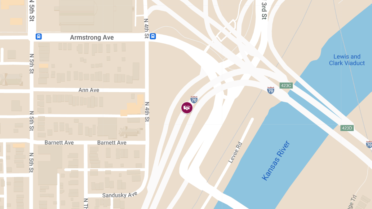 Two-Vehicle Crash on Eastbound I-70