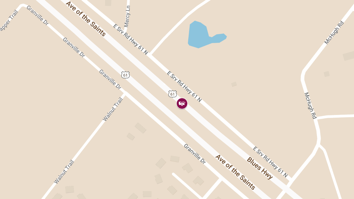 Two-Vehicle Crash on Highway 61 North of McHugh Rd