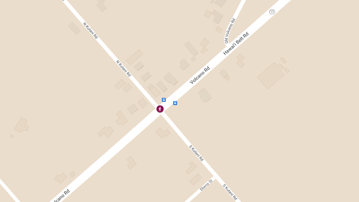 Vehicle Accident Involving Pedestrian at Highway 11 and North Kulani Rd