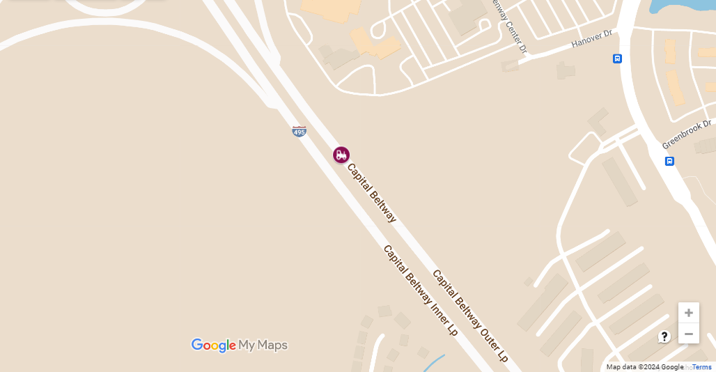 Vehicle Accident Involving Tractor Trailer and Sedan on Capital Beltway