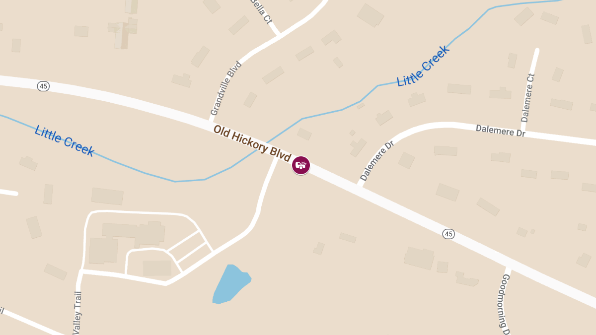 Vehicle Accident at 1336 Old Hickory Blvd Causes Injuries