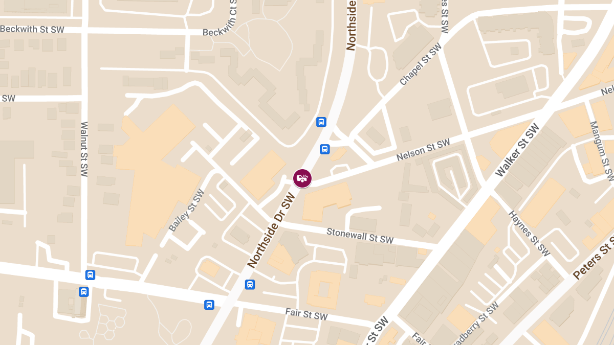 Vehicle Accident at 170 Northside Dr SW