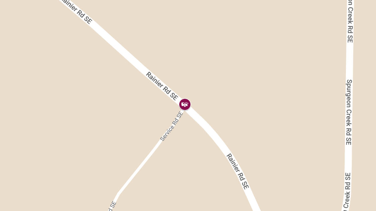 Vehicle Accident at 7800 Block of Rainier Rd