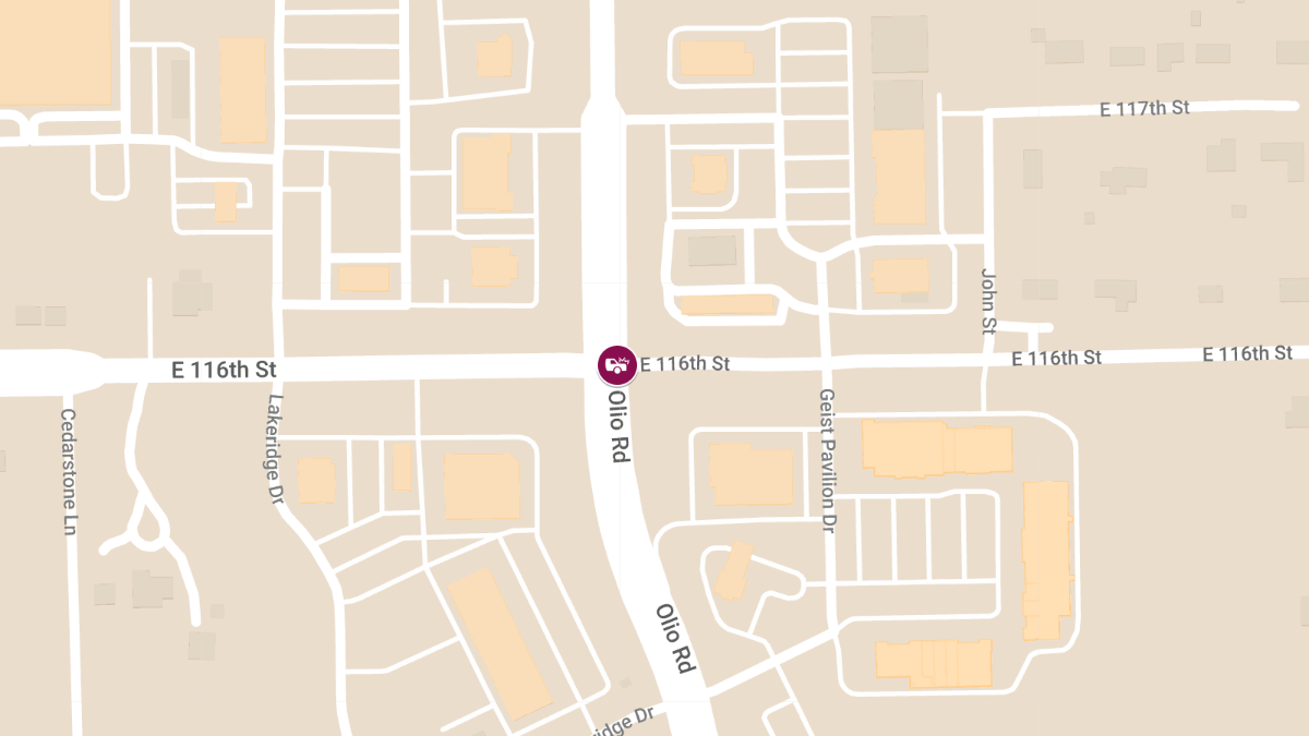 Vehicle Accident at E 116th St & Olio Rd