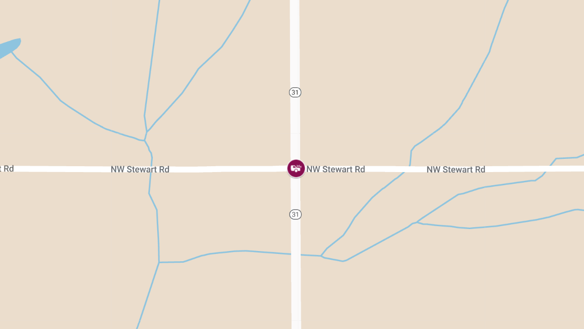 Vehicle Accident at MO 31 at Stewart Rd