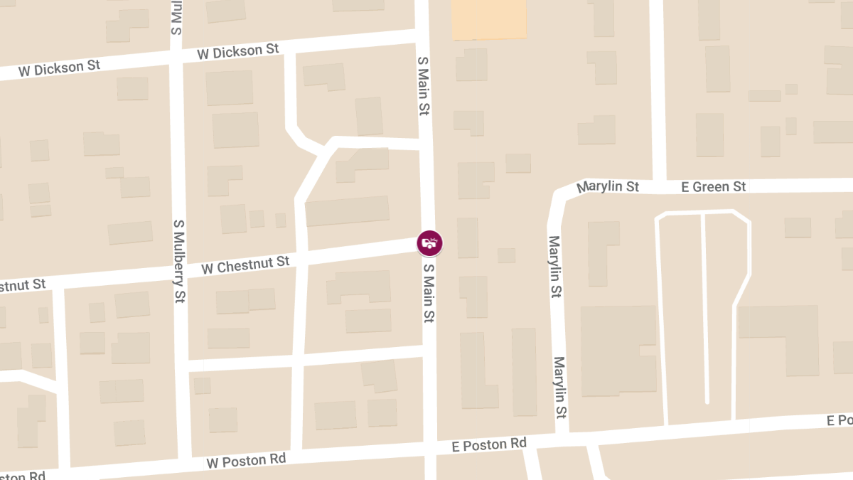 Vehicle Accident at South Main St & West Chestnut St