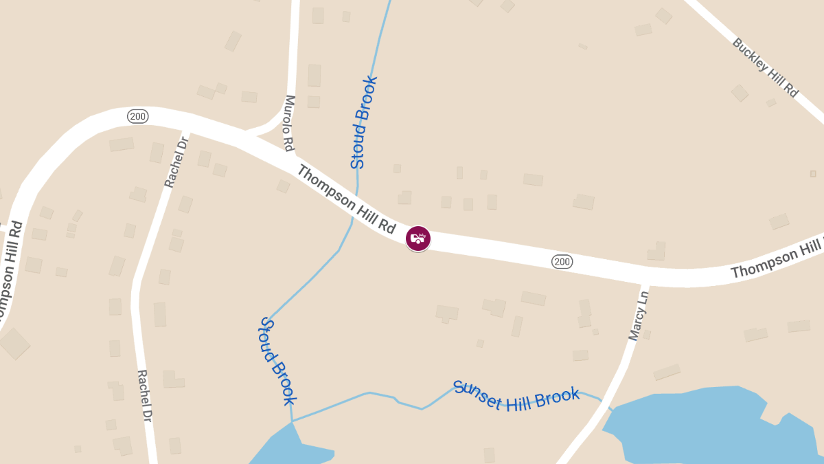 Vehicle Accident at Thompson Hill Rd @ Exit 50 Nb Off Ramp