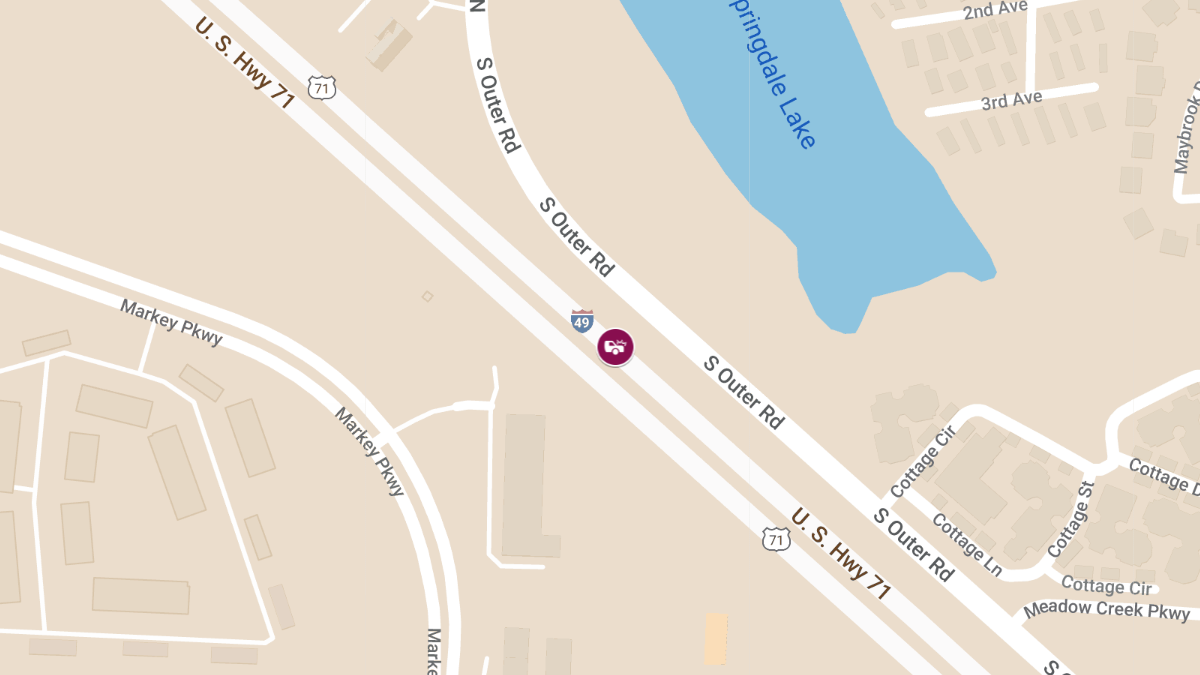 Vehicle Accident on Northbound I-49