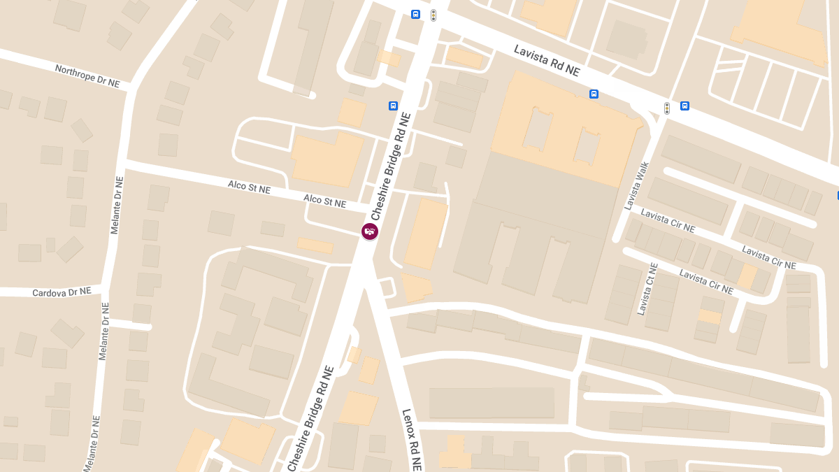 Vehicle Accident with Injuries at 2293 Cheshire Bridge Rd NE