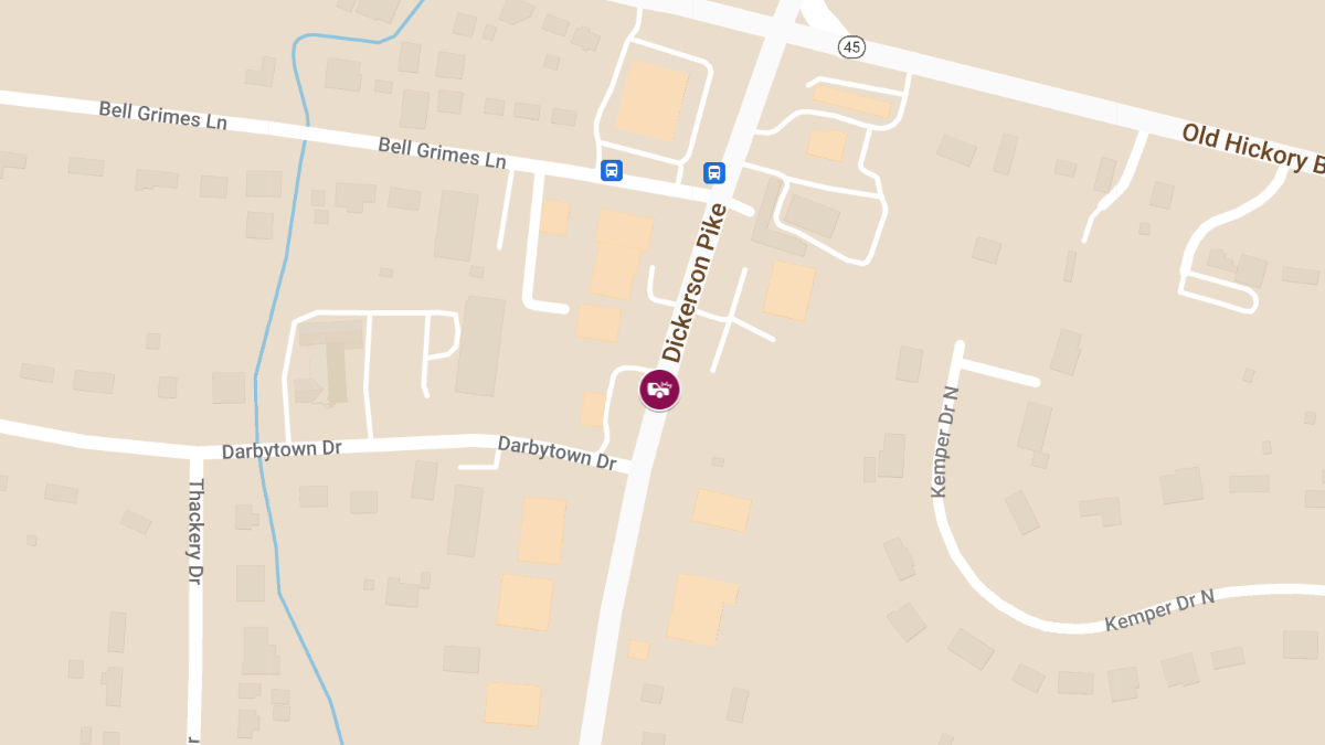 Vehicle Accident with Injuries at 3863 Dickerson Pike