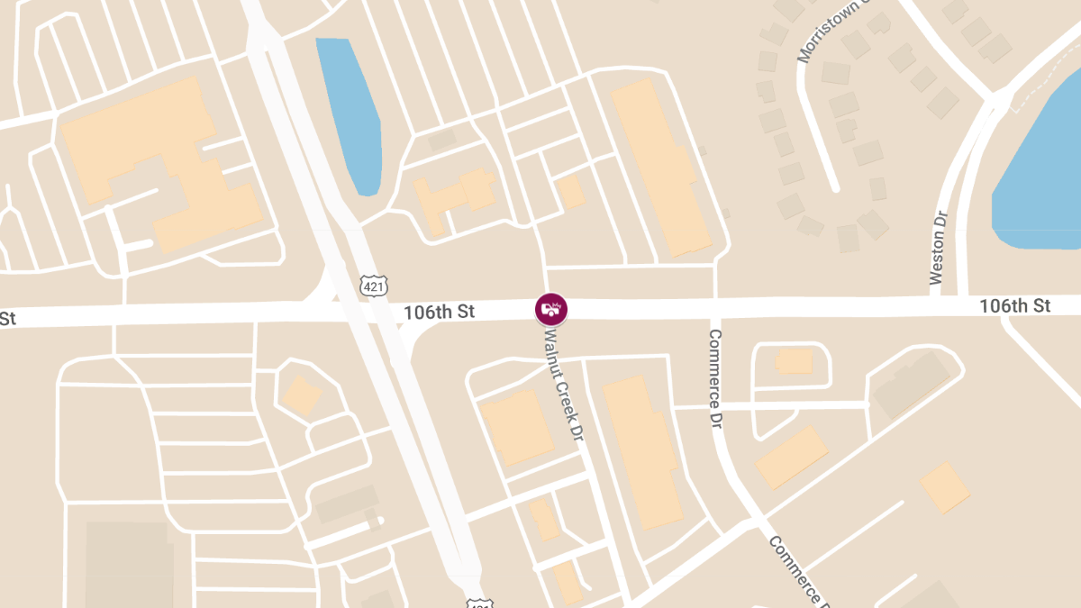 Vehicle Accident with Injuries at W 106th St & Walnut Creek Dr
