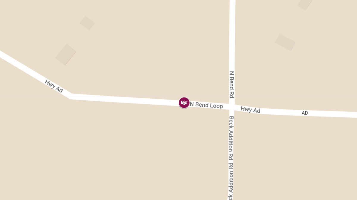 Vehicle Accident with Injuries on North Bend Road Near North Bend Loop