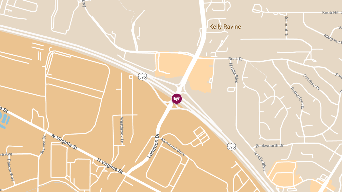 Vehicle Collision with Injuries on N Belmont Ave