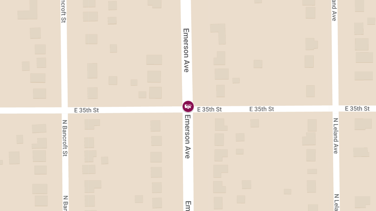 Vehicle Collision at E 35th St & N Emerson Ave