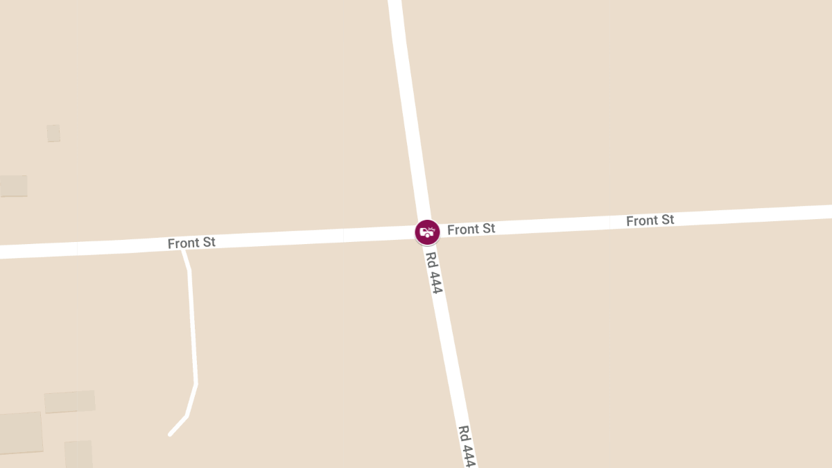 Vehicle Collision at Front St and Blairs Pond Rd Causes Injuries