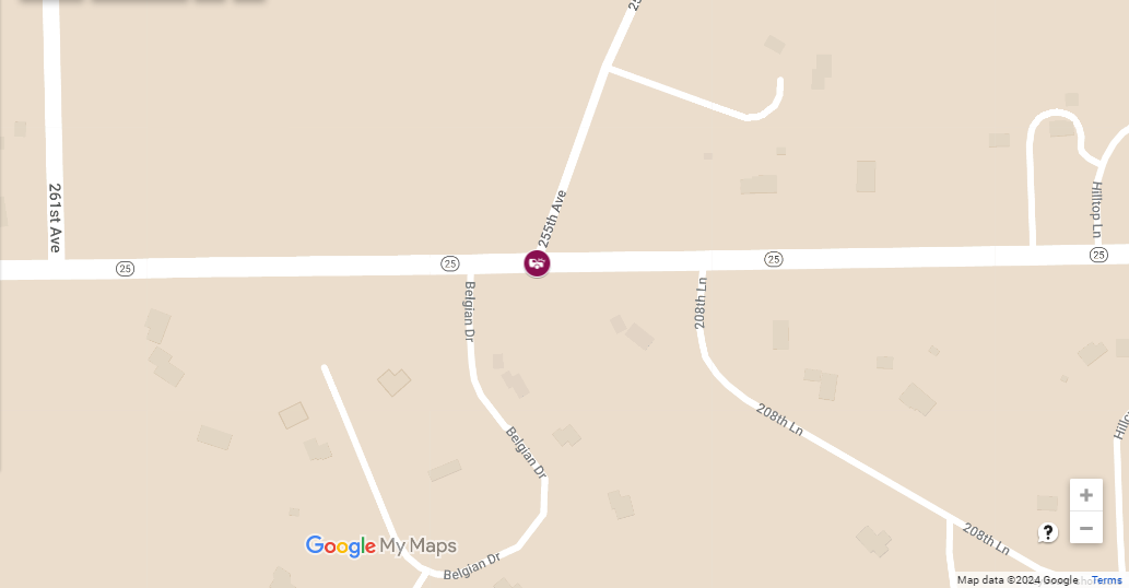 Vehicle Collision at Highway 25 and 255th Ave