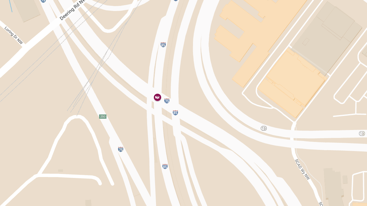 Vehicle Collision at I-75 N and I-85 N Results in Injuries