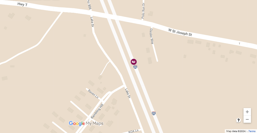 Vehicle Collision at Northbound 55 at Mile Marker 127