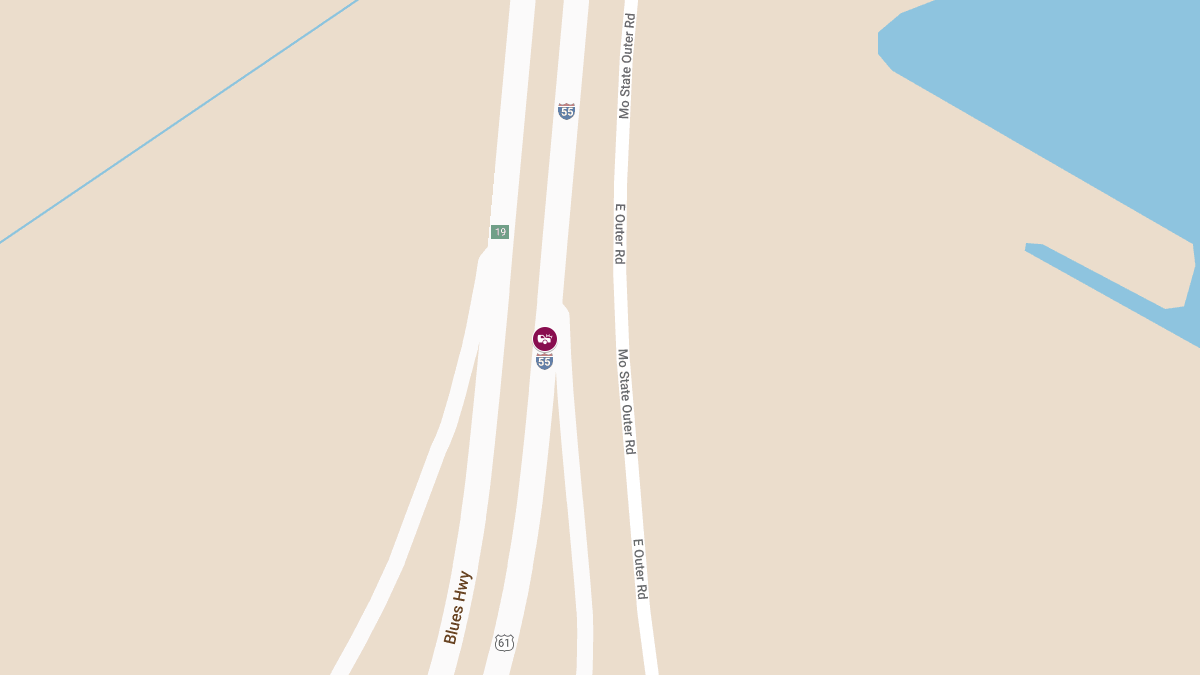 Vehicle Collision on I- 55 Two Miles North of Arkansas State Line