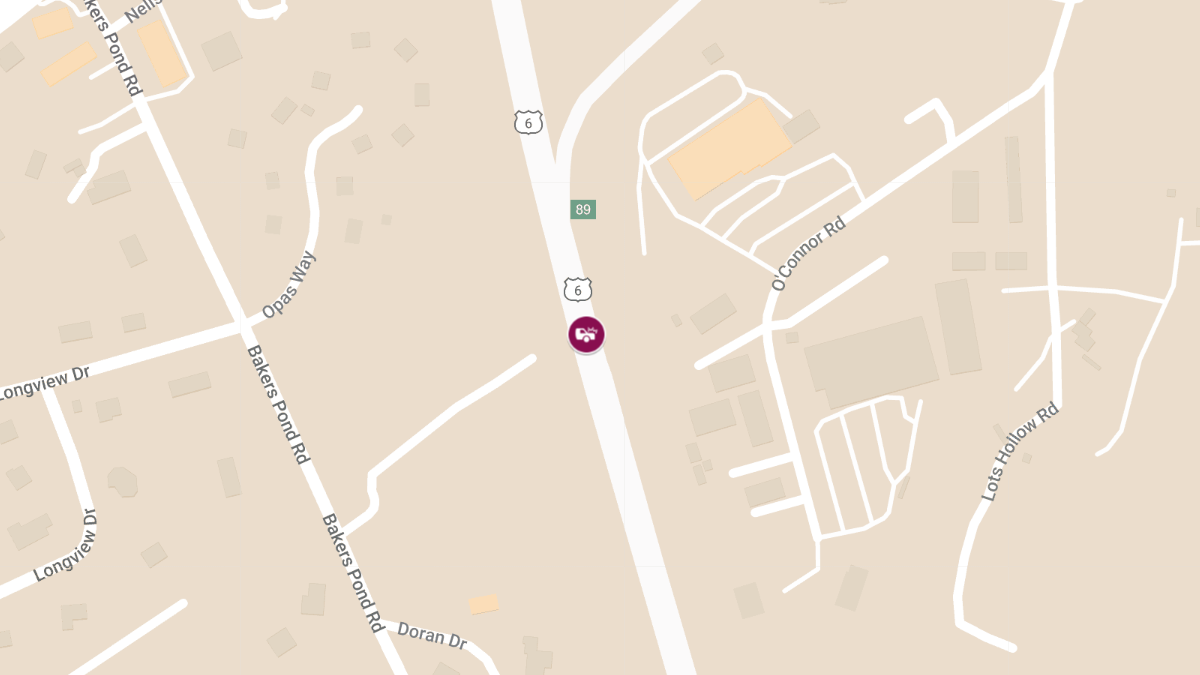 Vehicle Collision on Route 6 Near Orleans Rotary