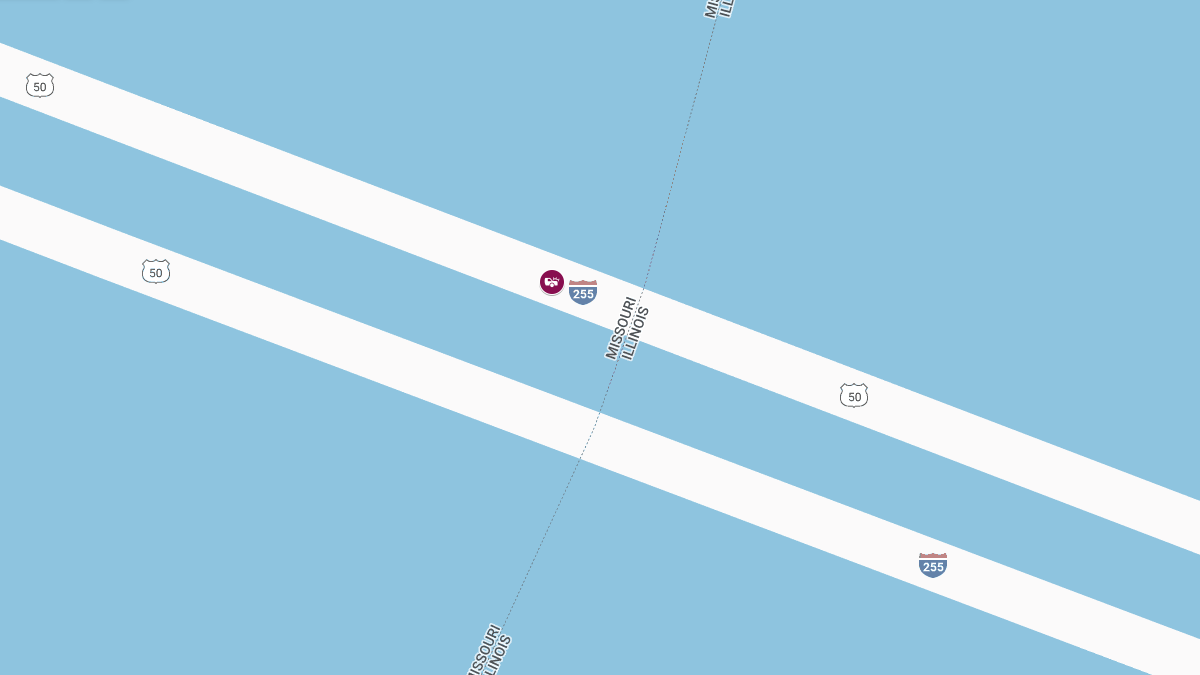 Vehicle Collision on Westbound I-255, Jefferson Barracks Bridge