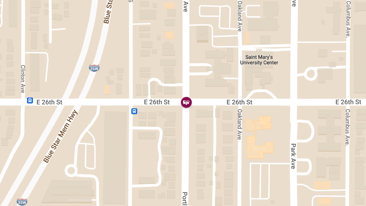 Vehicle Collision with Injuries at 26th St E & Portland Ave
