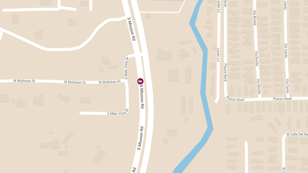 Vehicle Collision with Injuries at 3999 South Mission Rd