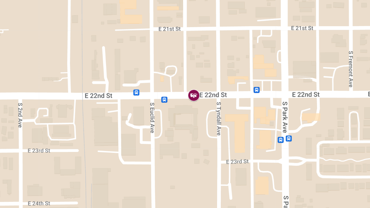 Vehicle Collision with Injuries at 602 East 22nd St