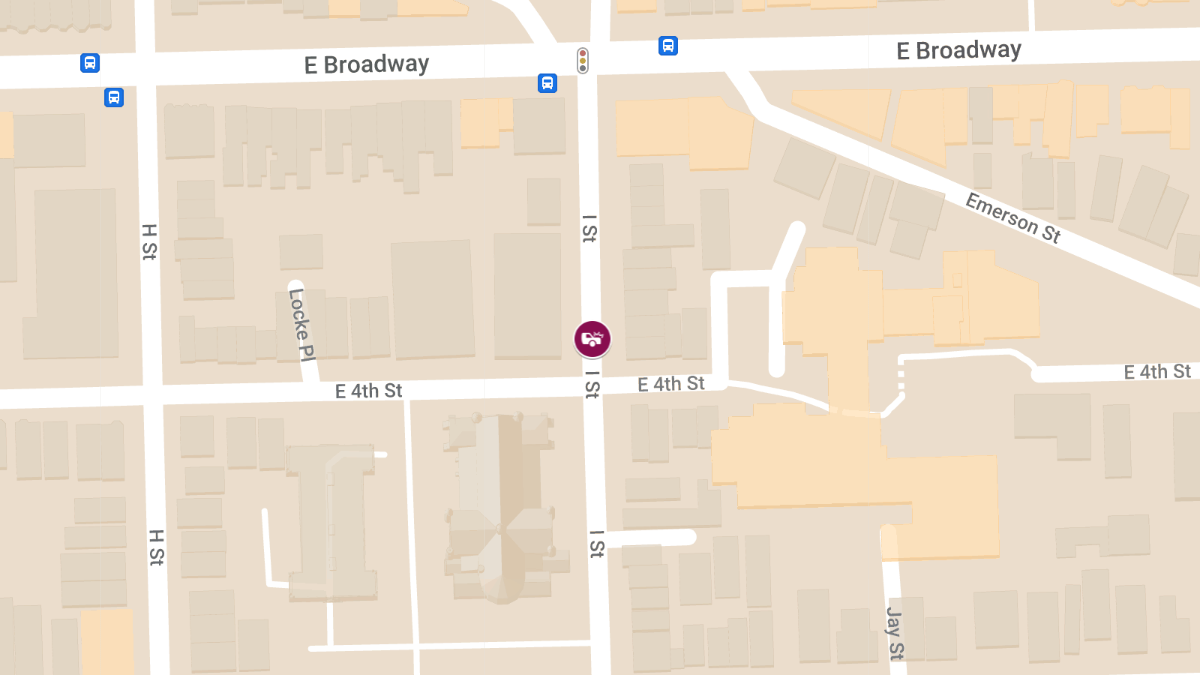 Vehicle Collision with Injuries at 93 I St