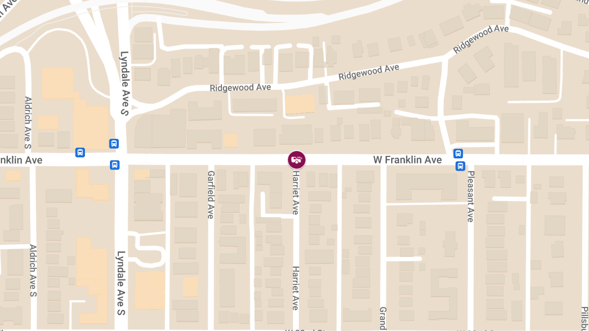 Vehicle Collision with Injuries at Harriet Ave & Franklin Ave W