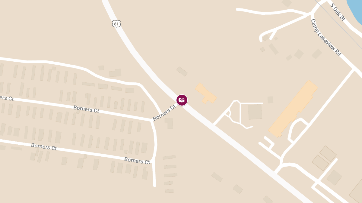 Vehicle Collision with Injuries at Highway 61 and Borners Court