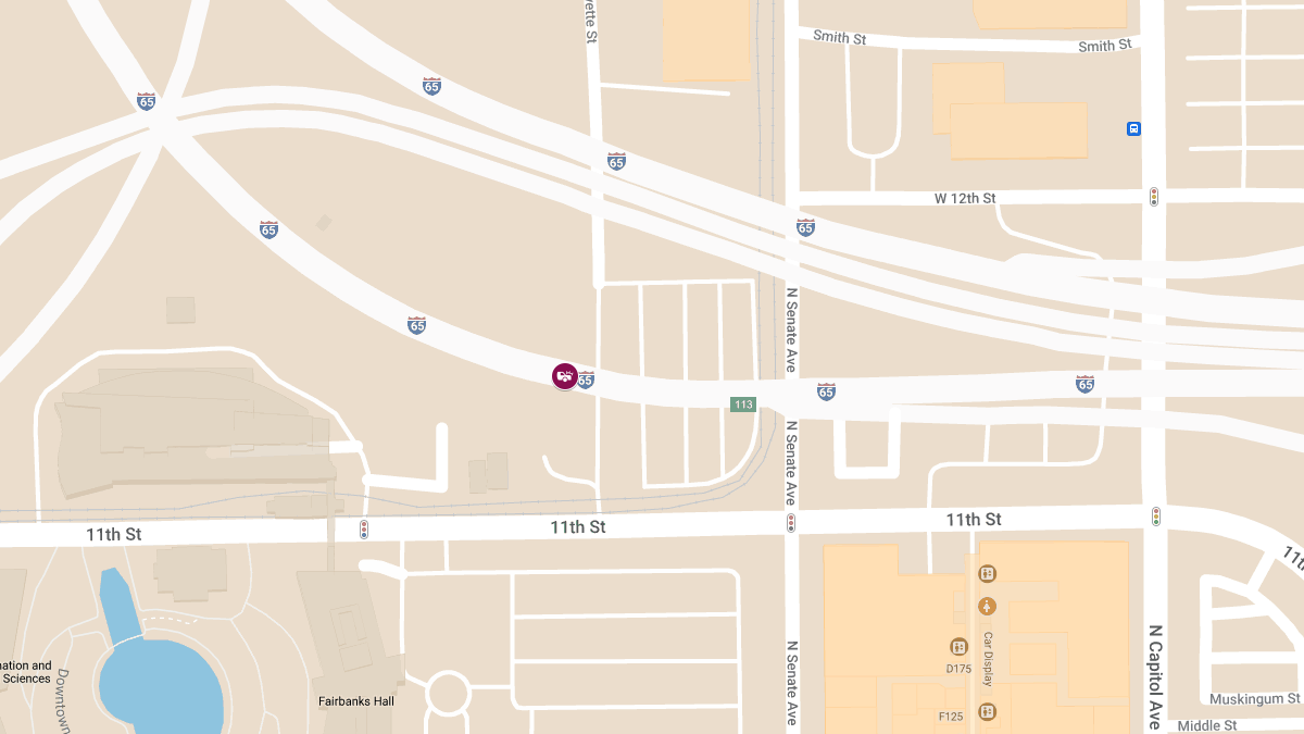 Vehicle Collision with Injuries at Mile 113 I-65