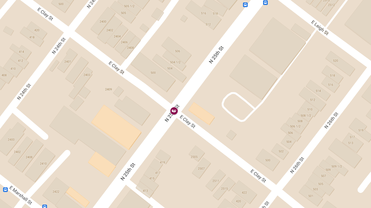 Vehicle Collision with Injuries at N 25th St & E Clay St
