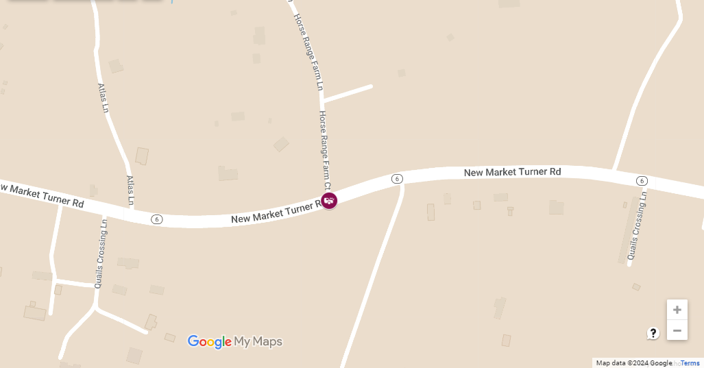 Vehicle Collision with Injuries at New Market Turner Rd and Horse Range Farm Ct