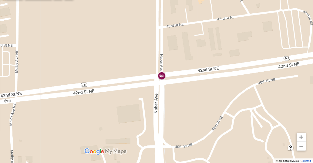 Vehicle Collision with Injuries at Northbound Highway 241 and Naber Ave NE