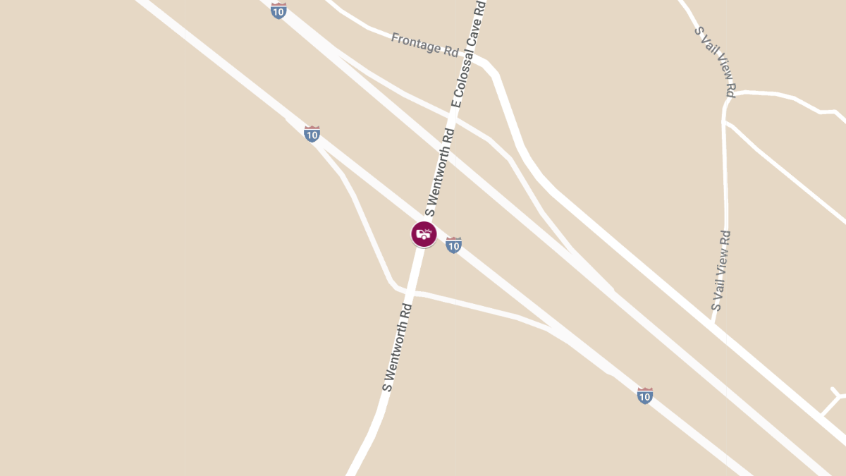 Vehicle Collision with Injuries at S Wentworth Rd and I-10 E