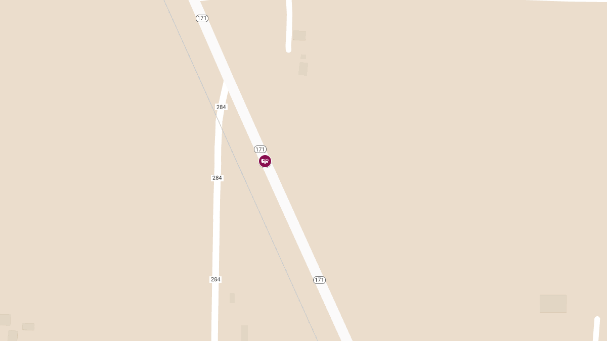 Vehicle Collision with Injuries on MO 171 North of Asbury