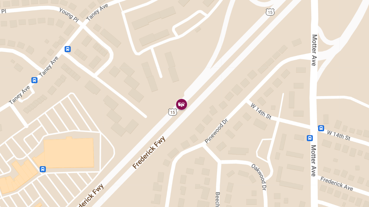 Vehicle Collision with Possible Entrapment on Route 15
