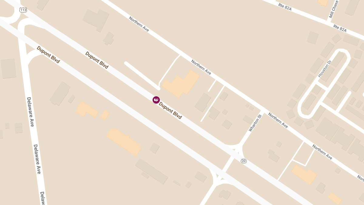 Vehicle Crash at 28412 Dupont Blvd